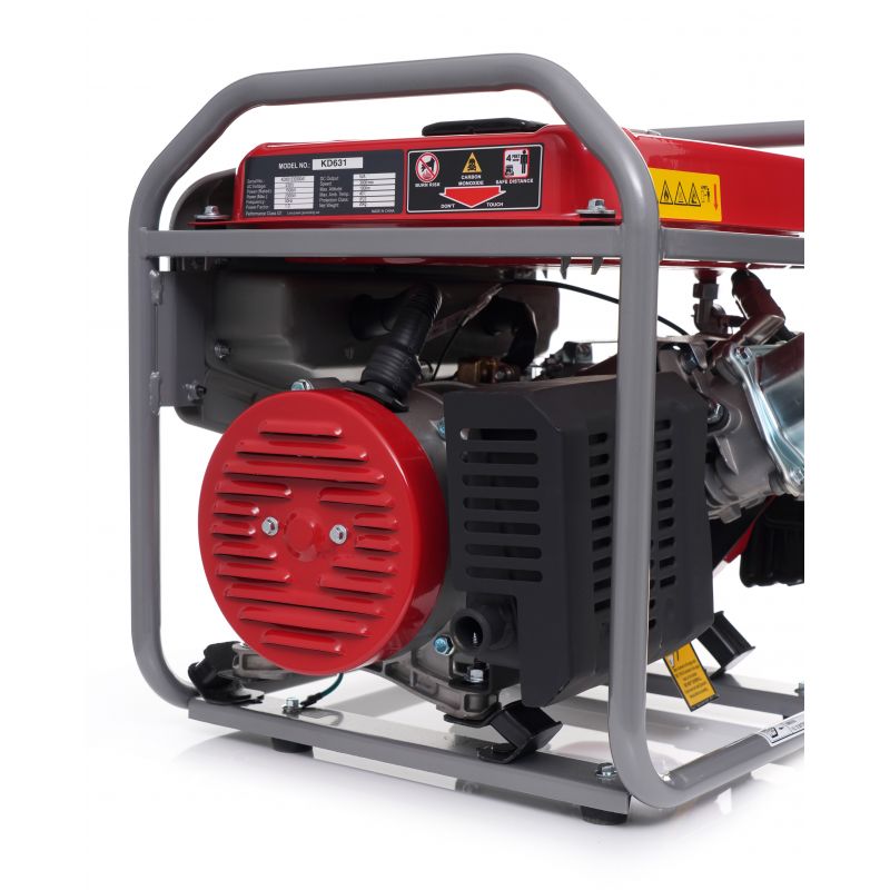 KRAFT&DELE KD631 ELEKTROCENTRÁLA, GENERÁTOR PROUDU 2,7HP 230V 2000W