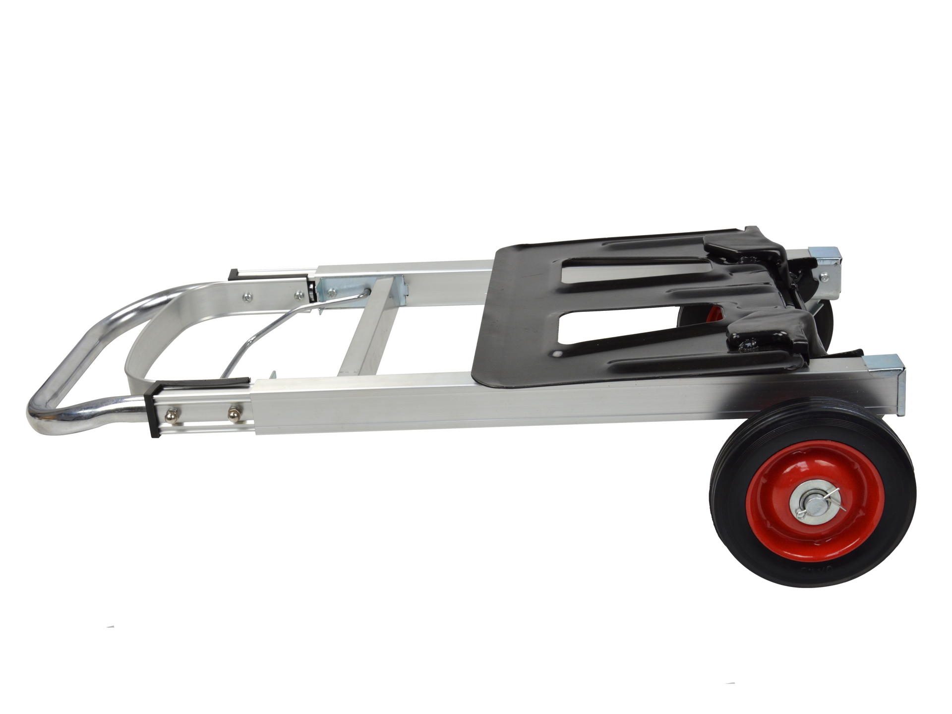 GEKO G71103 Hliníkový přepravní vozík transportní plošinový dílenský 90 kg 355 x 240 mm