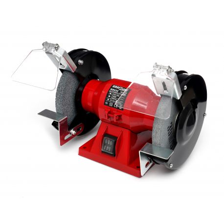 KRAFT&DELE KD532 1500W Elektrická stolní bruska dvoukotoučová 150x16x12,7mm