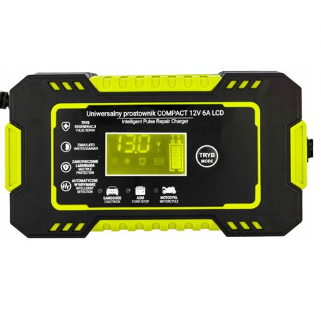 KRAFT&DELE KD1290 Automatická nabíječka baterií LCD 12V / 6A