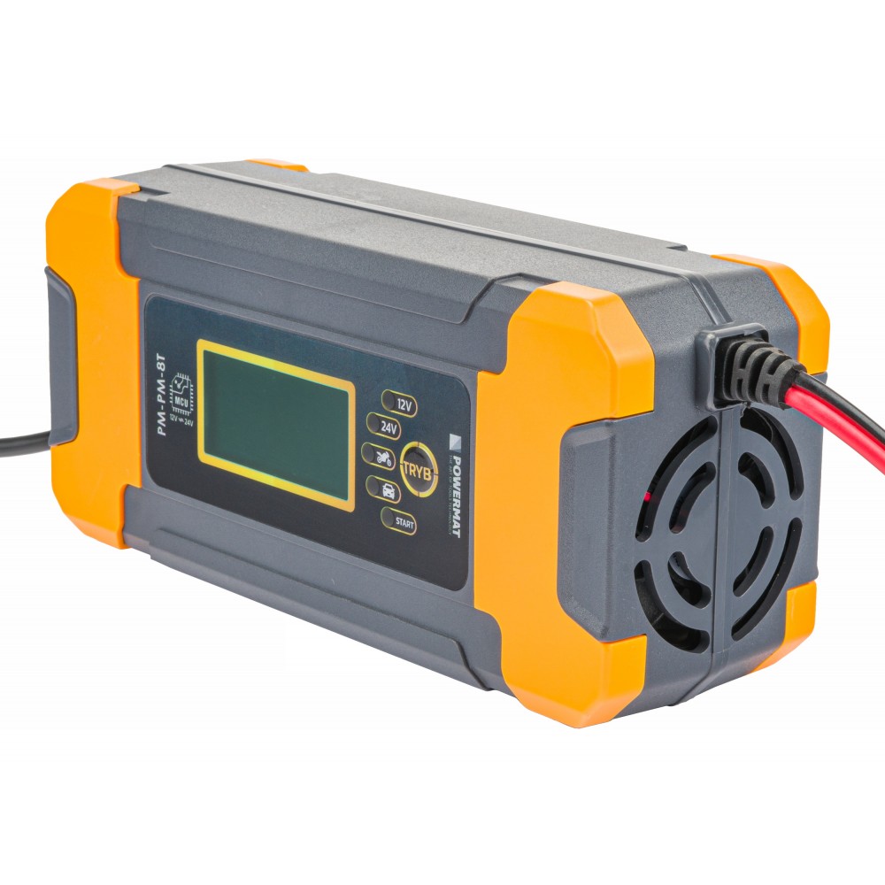 POWERMAT PM-PM-8T Mikroprocesorová nabíječka 12/24V