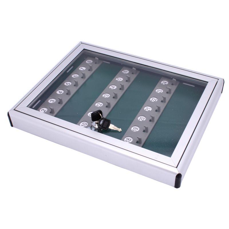 IRMA SKS24 Skříňka na klíče věšák na 24 klíčů 40x295x370mm