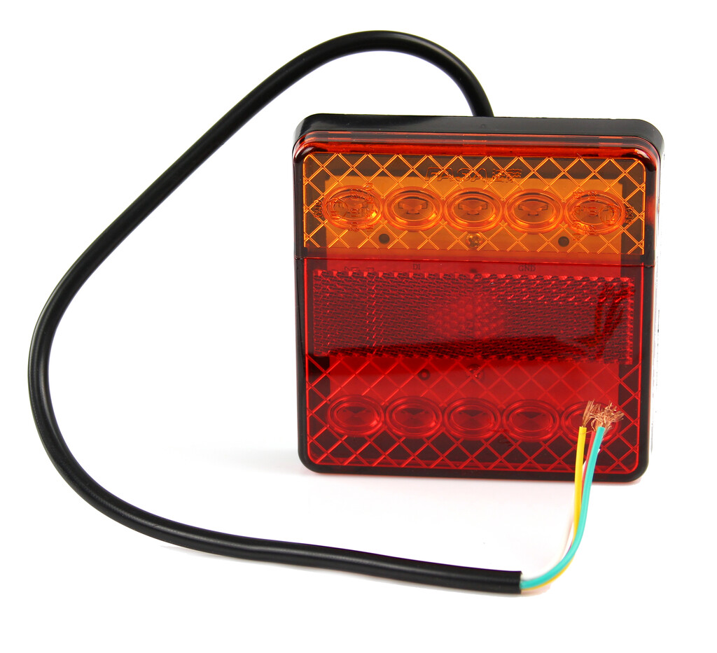 Mar-pol M02040 SADA ZADNÍCH SVĚTEL LED, SVÍTIDLA PRO AUTOMOBILOVÉ PŘÍVĚSY