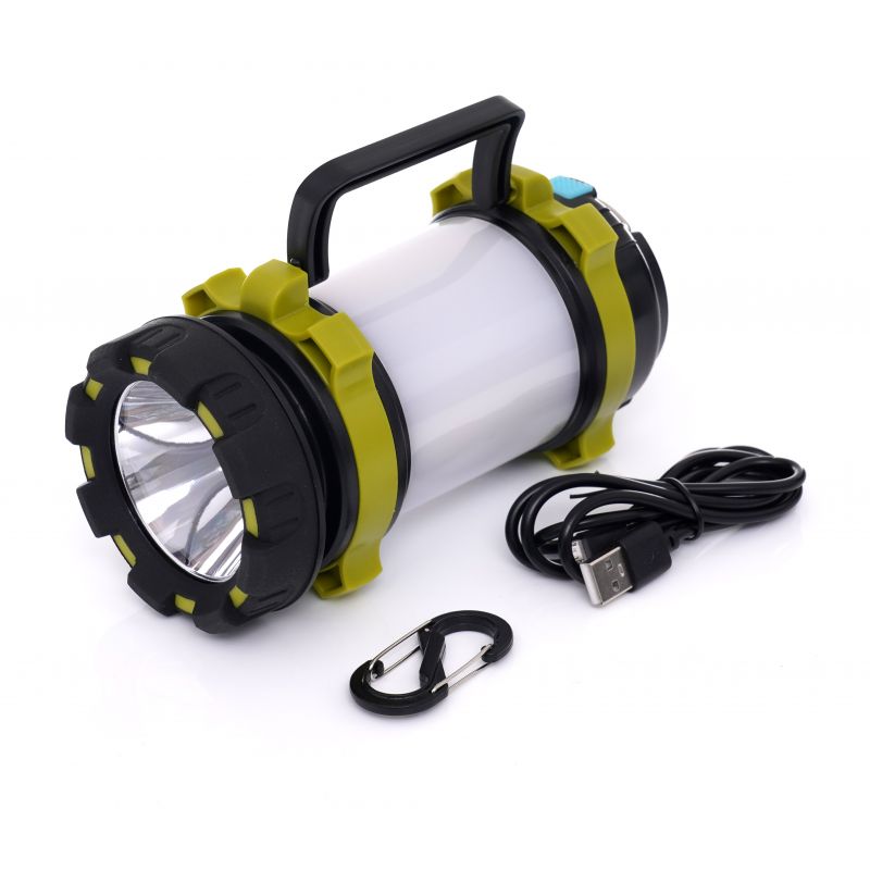 Kraft&Dele KD1240 Turistická lampa baterka 3000mAh USB LED svítilna