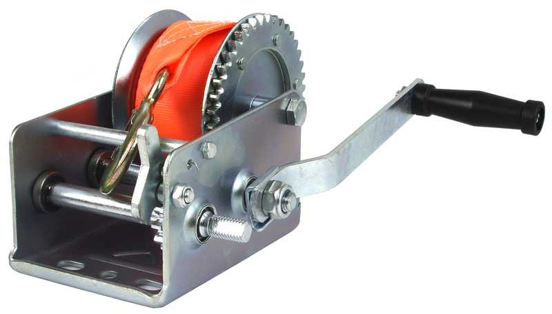 MAR-POL M80726 Ruční páskový naviják s klikou 1133kg / 2500LB, kladkostroj