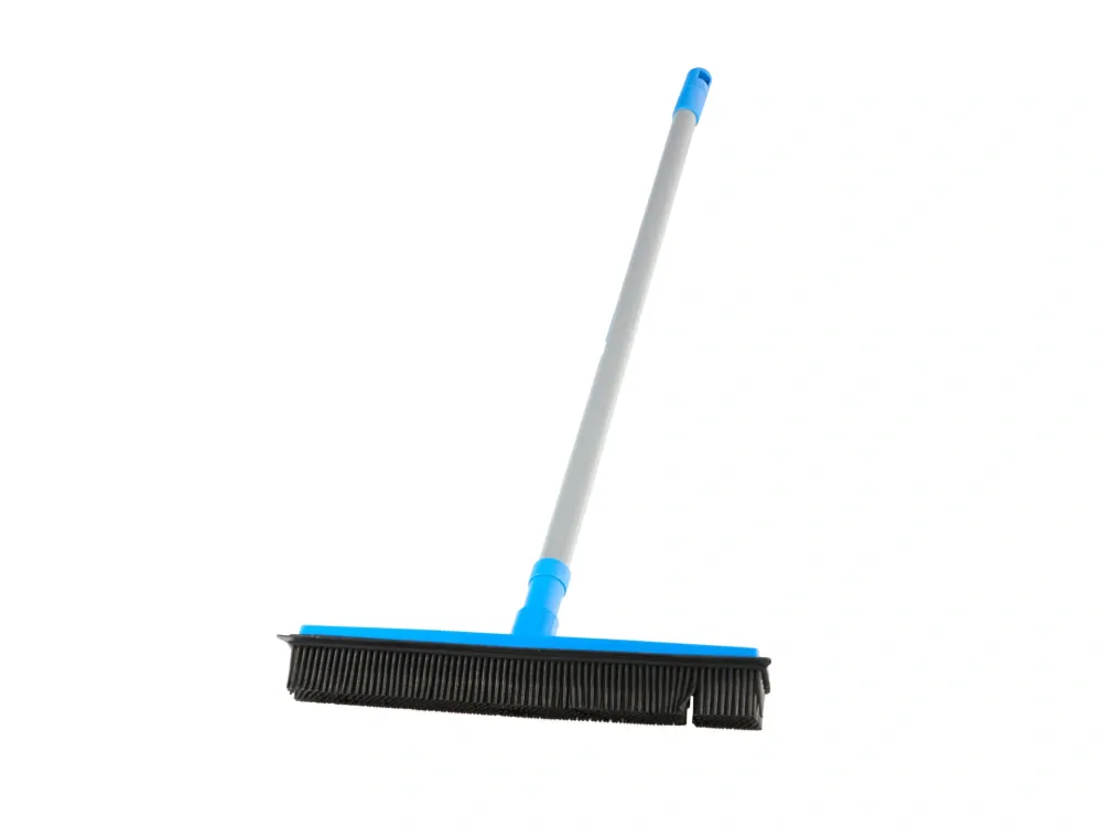 GEKO GH01-106 Antistatické gumové koště kartáč se stěrkou na vodu + teleskopická násada 78,5-140cm