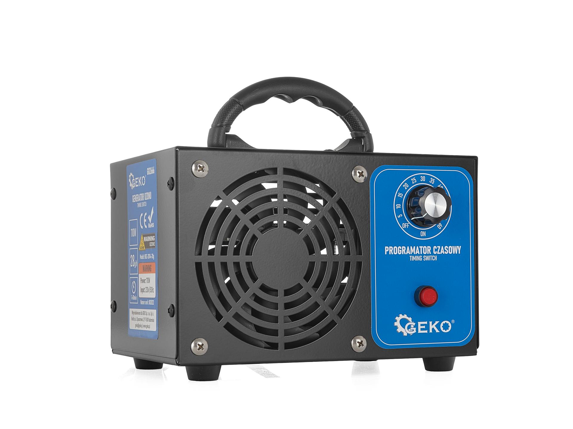 Geko G02666 OZONÁTOR ČISTIČ VZDUCHU 110W 28000mg/h