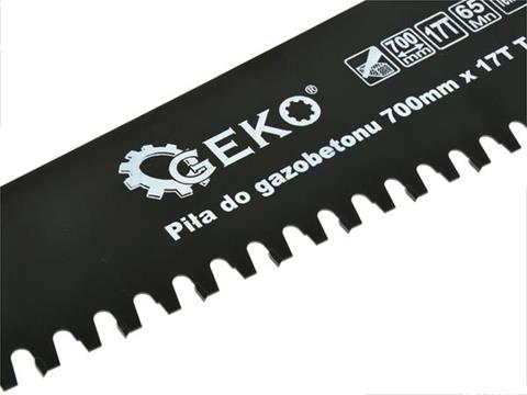 GEKO G33122 Ruční pila na porobeton 700mm 34/17T 65Mn Teflon
