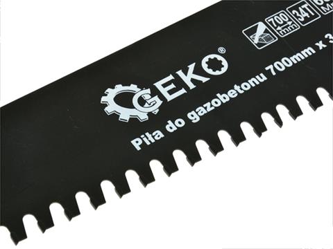 GEKO G33123 Ruční pila na porobeton 700mm 34/34T 65Mn Teflon