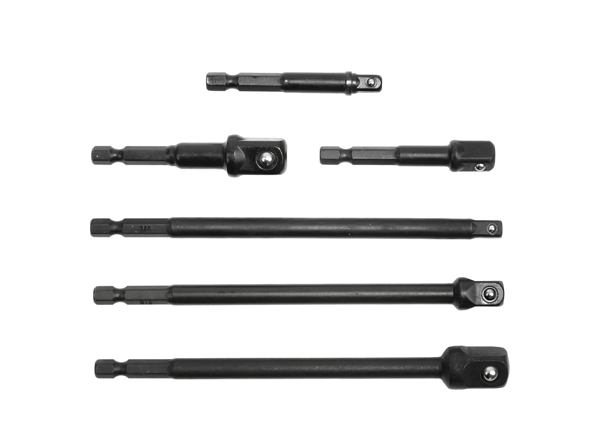 GEKO G10530 Prodlužovací gola nástavec klíče Hex 1/4"-1/2" 6ks