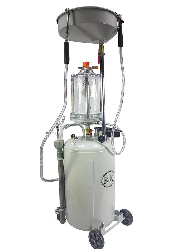 Mar-Pol M78305 Pneumatická odsávačka / vypouštěčka oleje 80L jímka, trychtýř