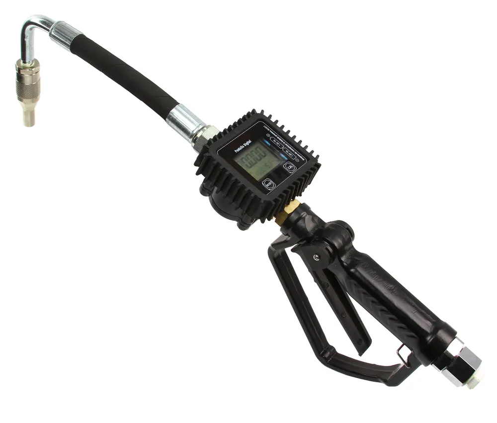 MAR-POL M66940 Ruční výdejní čerpací pistole + LCD průtokoměř