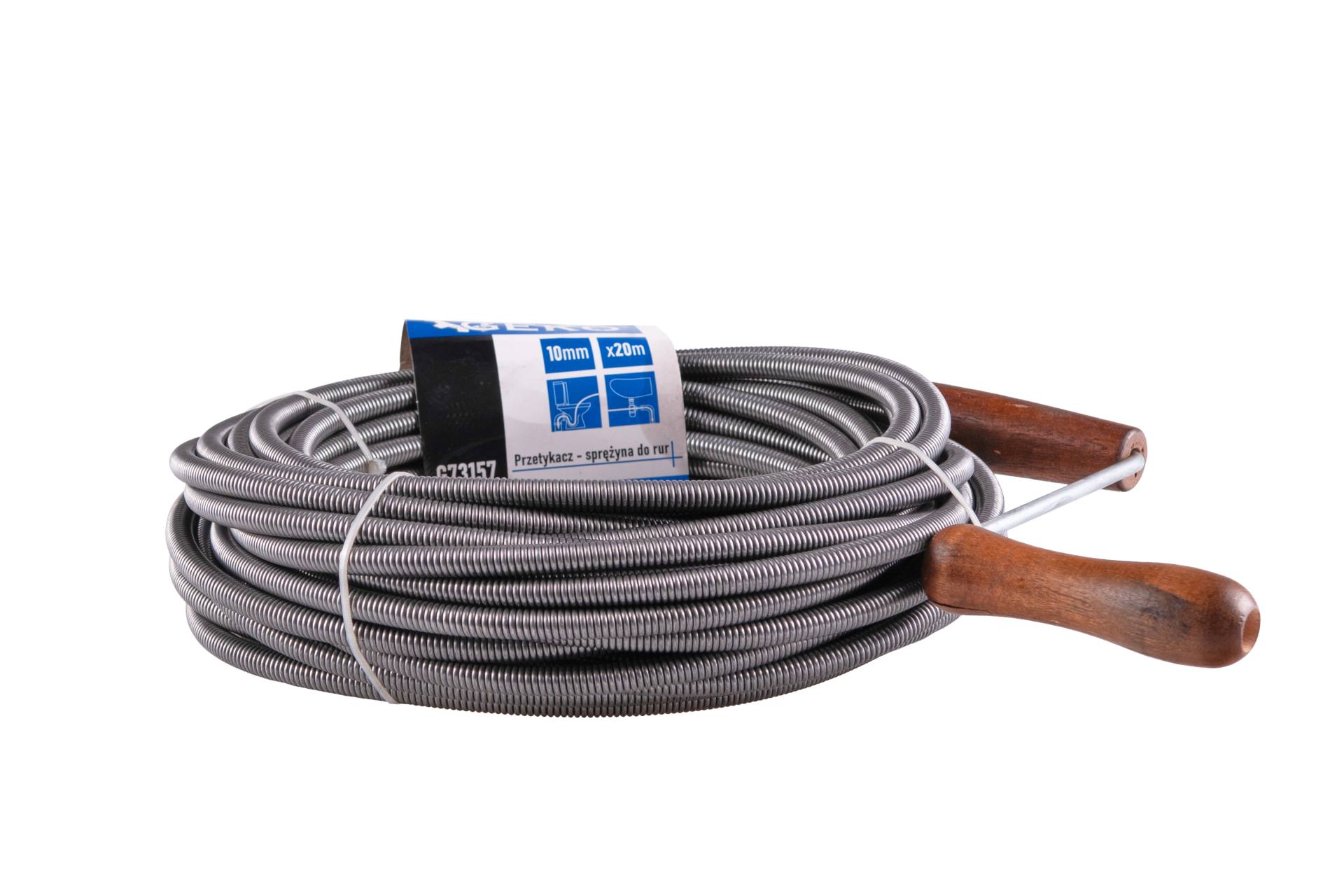 GEKO G73157 Kanalizační pružina na přecpávání odpadních potrubí 10mm x 20m