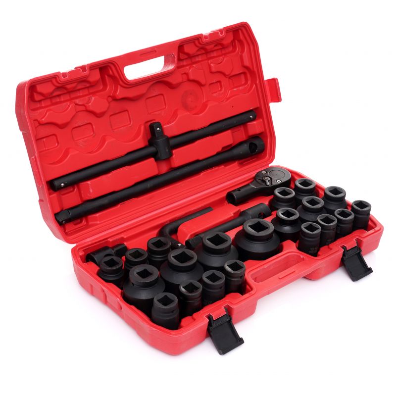 Kraft&Dele KD11758 Nástrčné hlavice klíče nástavce 3/4" 26ks 6-hran