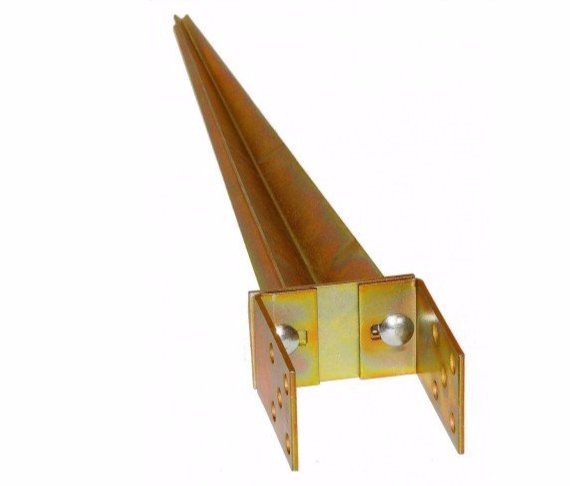IRMA PS120 Kotevní patka zatloukací kotva nastavitelná 0-120x600mm