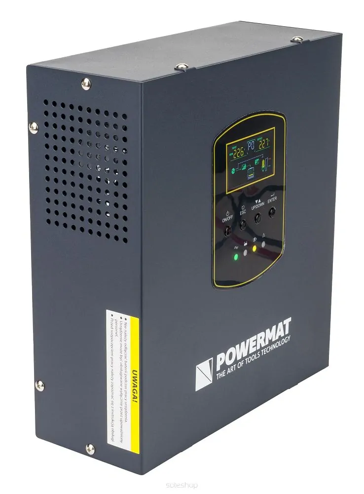 POWERMAT PM-UPS-500MW Záložní zdroj pro PC servery s LCD (UPS) 500VA 300W