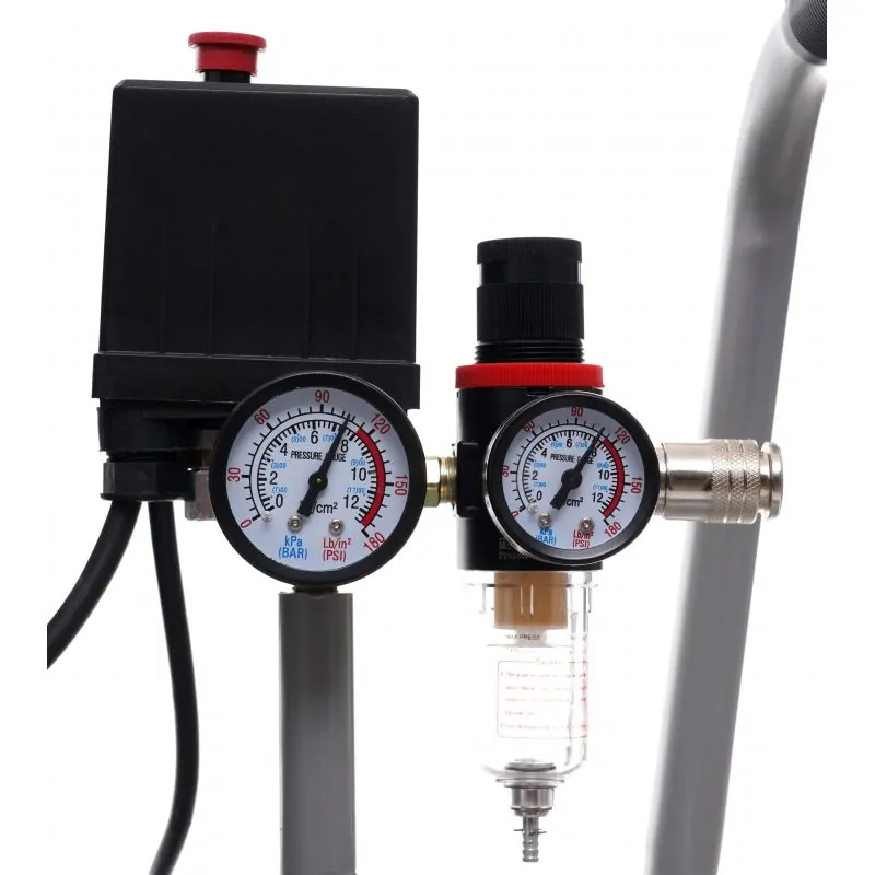 KRAFT&DELE KD1398 BEZOLEJOVÝ KOMPRESOR 100L / 2 x 1500W