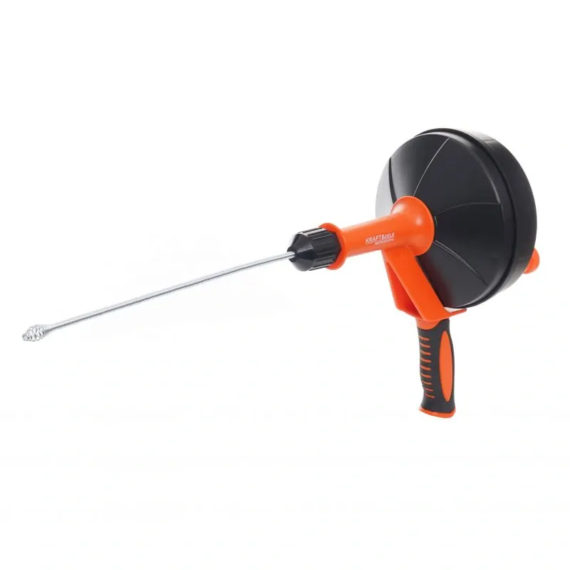 Kraft&Dele KD11765 Čistič potrubí kanalizační pružina 6mm x 7,6m