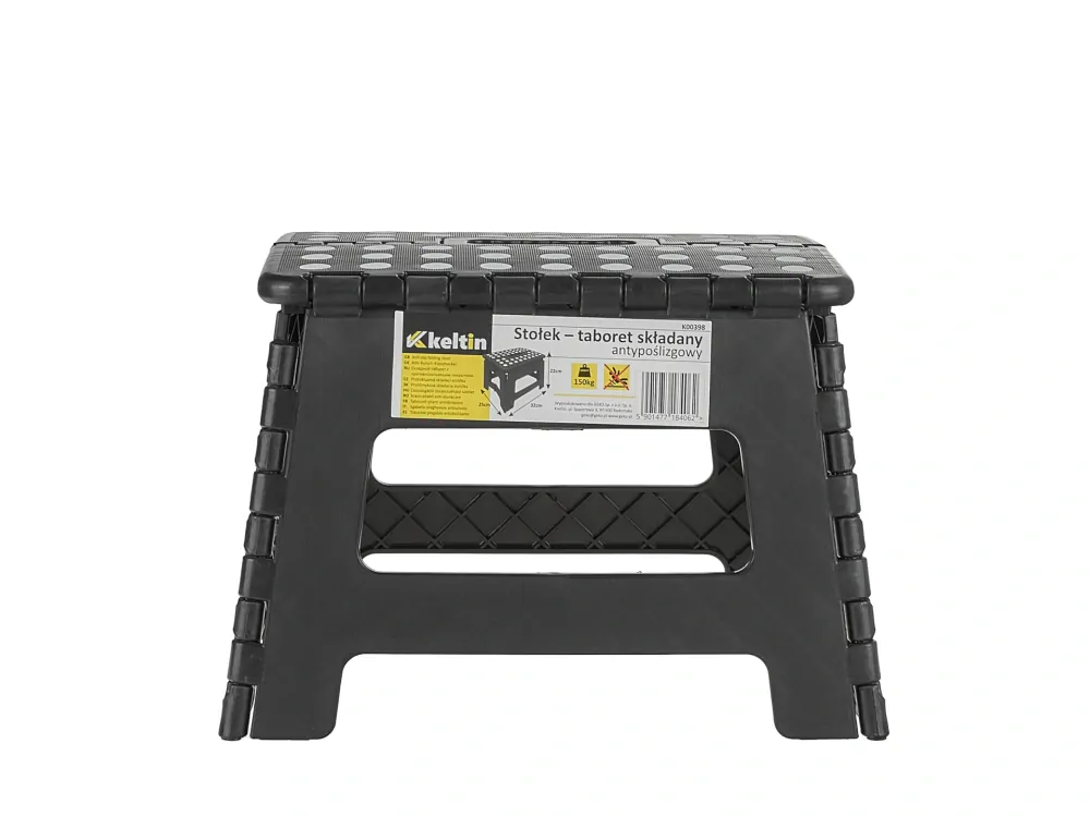 GEKO K00398 Skládací protiskluzový plastový schůdek 150kg