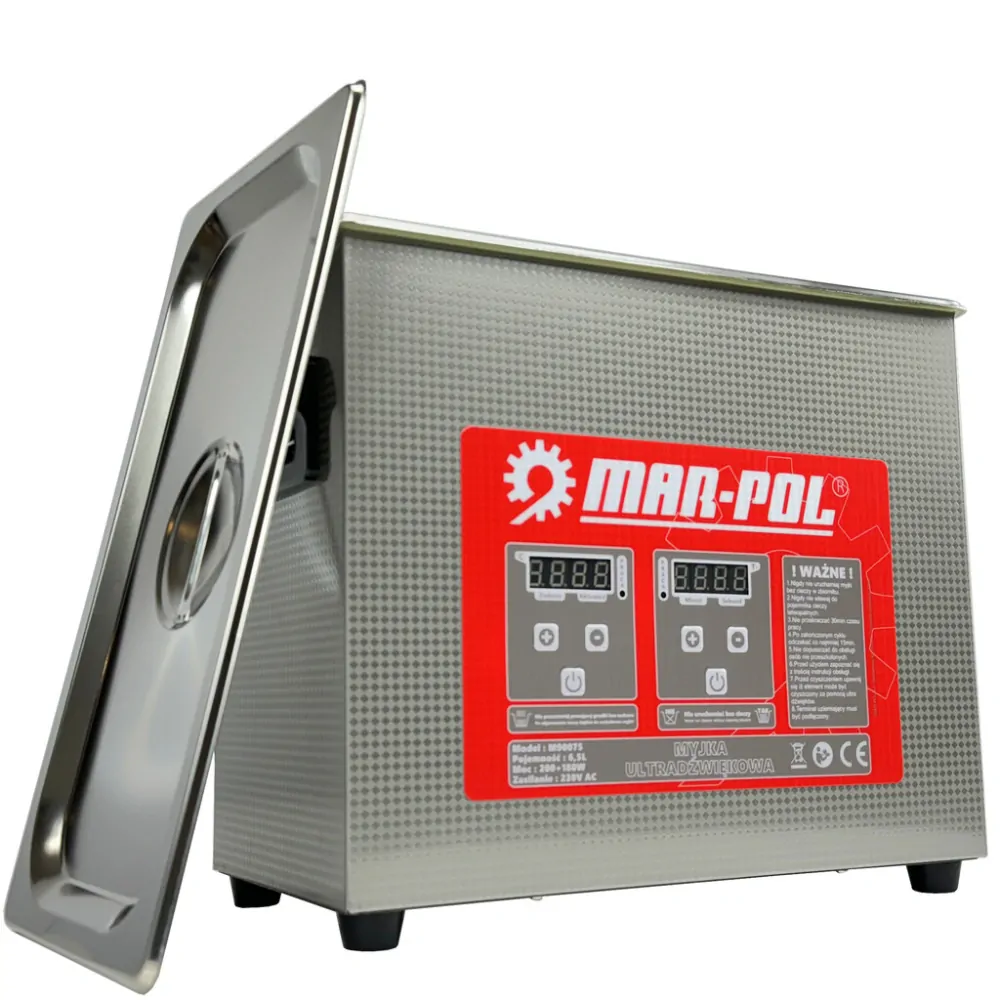 MAR-POL M90075 ULTRAZVUKOVÁ ČISTIČKA 6,5L