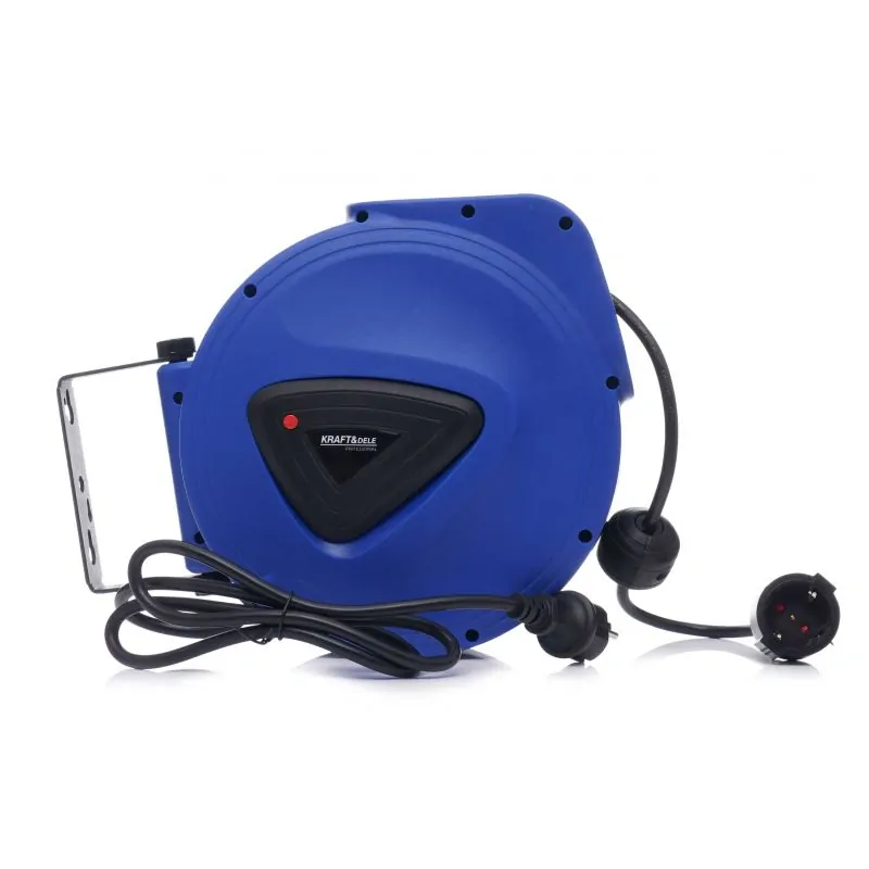 Kraft&Dele KD4027 Elektrický kabelový naviják prodlužovací kabel 10m