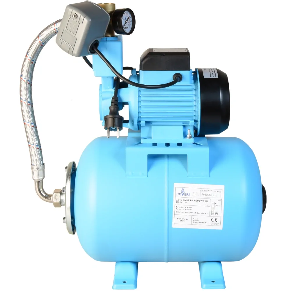 COVERA BG-K0004-24 Vodárna s tlakovou nádobou 24L WZP 750 s příslušenstvím