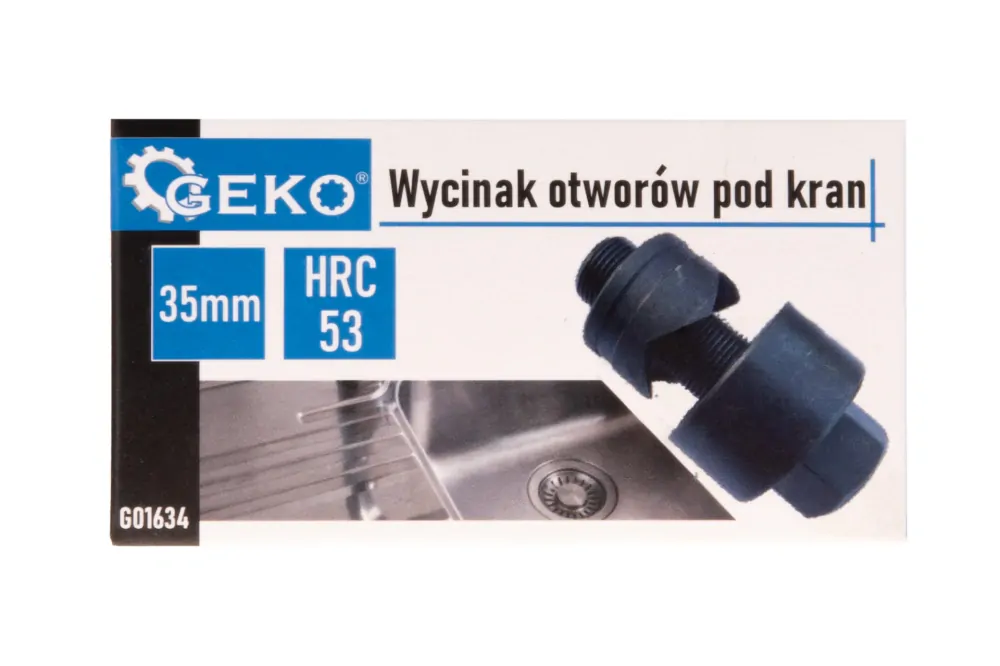 GEKO G01634 Vyřezávač řezačka otvorů na baterii 35 mm
