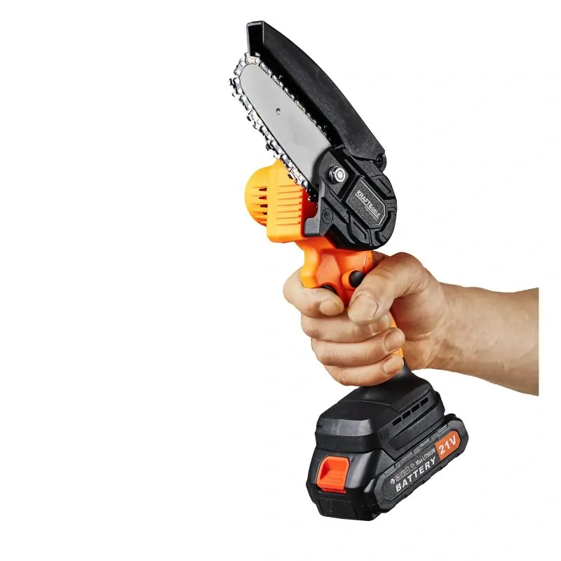 KRAFT&DELE KD10627 AKU ŘETĚZOVÁ PILA NA DŘEVO 2 BATERIE 21V 1500mAh