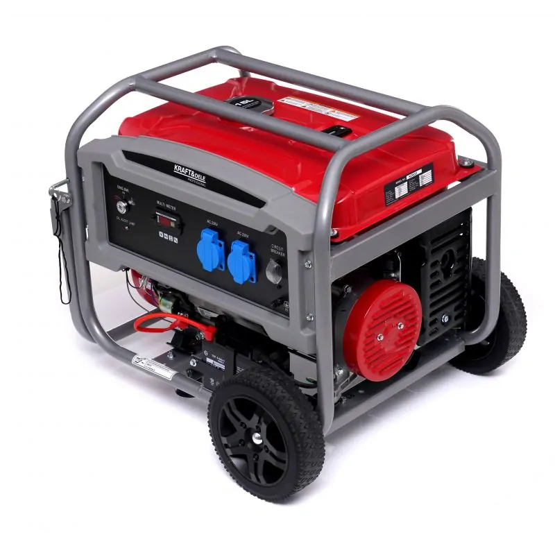 Kraft&Dele KD633 ELEKTROCENTRÁLA GENERÁTOR jednofázový generátor 230V