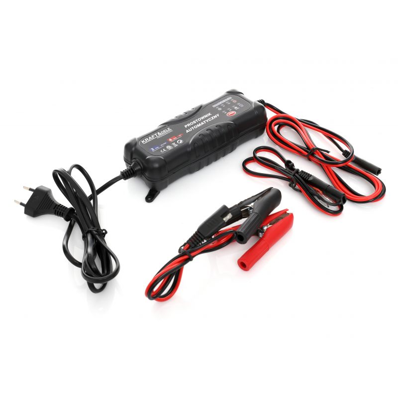 Kraft&Dele KD1289 Automatická nabíječka baterií 2A pro 6V, 2A / 4A pro 12V