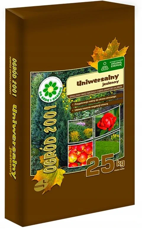 SIAUNI25 UNIVERZÁLNÍ PODZIMNÍ ZAHRADNÍ HNOJIVO 2001 25 KG PRO STROMY KEŘE
