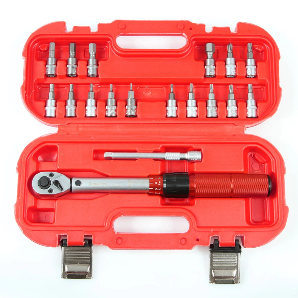 MAR-POL M53578 Momentový klíč 1/4" 2-24 Nm BJC