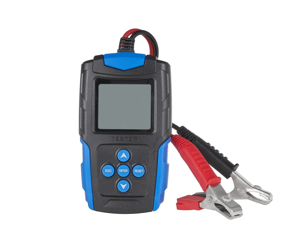 GEKO G80031 Tester měřič voltmetr, 12 / 24V 3Ah-200Ah tester baterií akumulátorů LCD