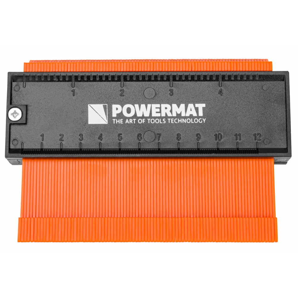 POWERMAT PM-GSK-5T Multifunkční šablona na obkreslení tvarů 120mm / 5"