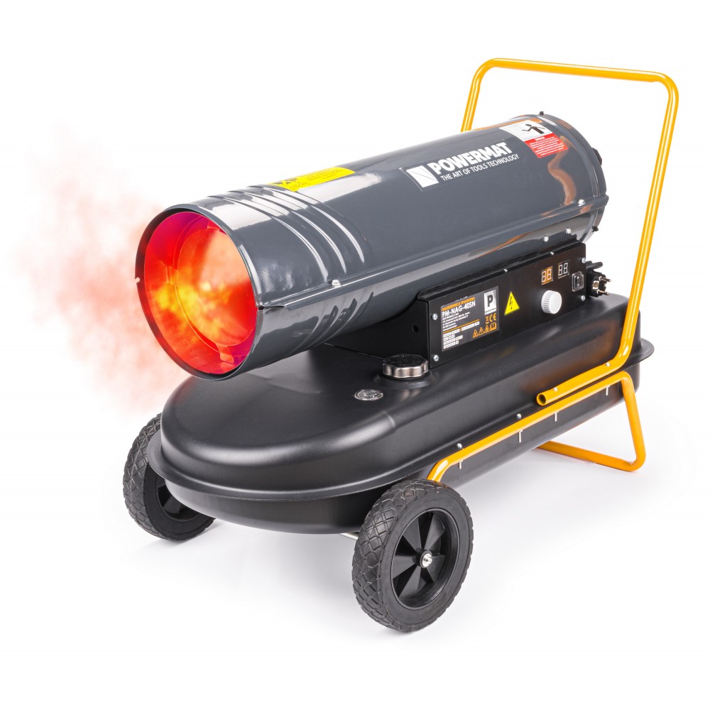 POWERMAT PM-NAG-40SN Naftový ohřívač topidlo + LCD displej 40kW