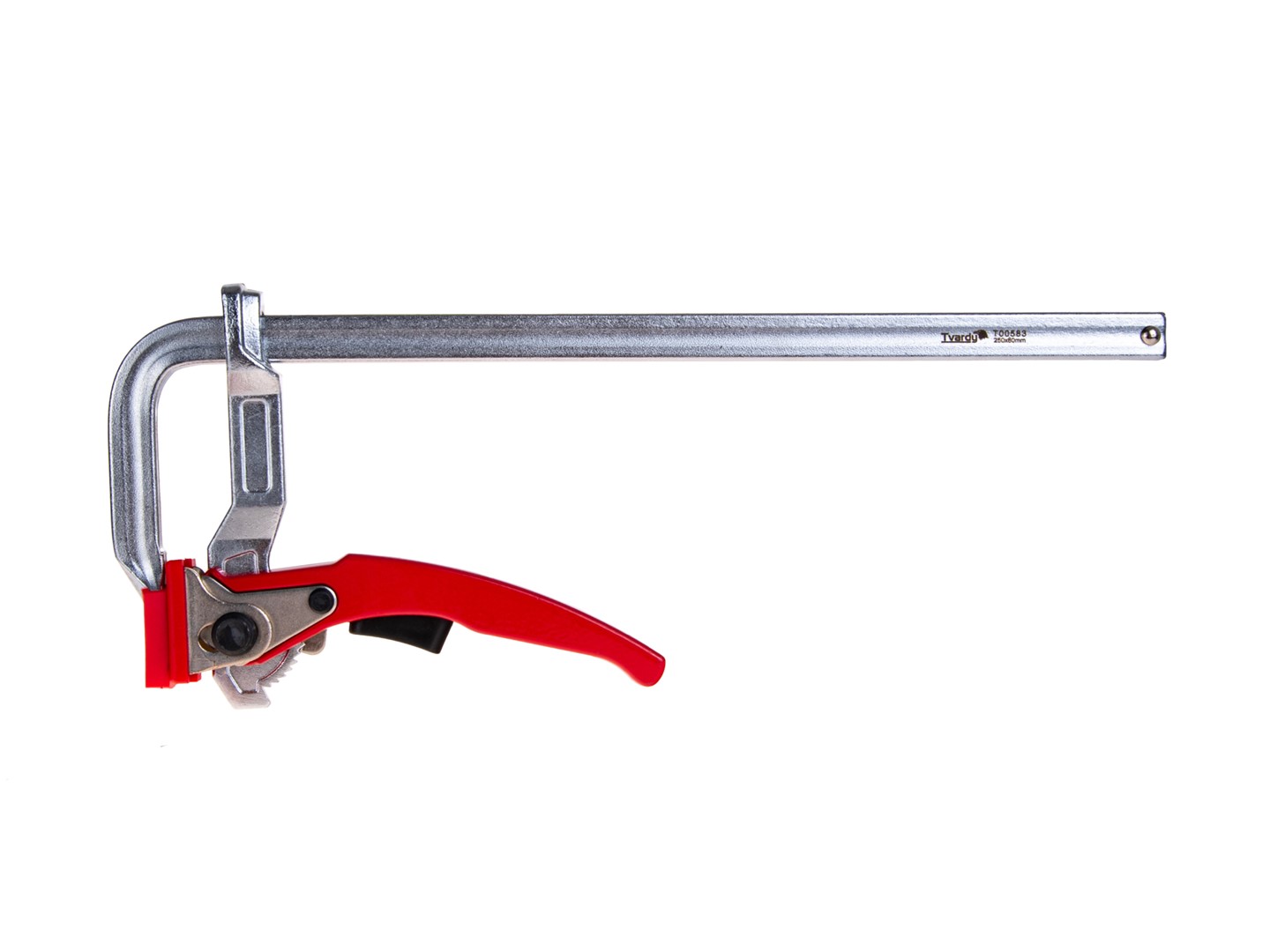 GEKO T00583 Kovaná ráčnová svorka svěrka svěrák typu F 250x80 mm