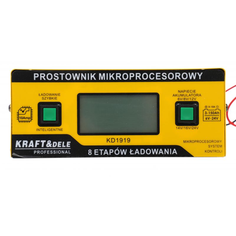 Kraft&Dele KD1919 Nabíjačka mikroprocesorová 10Amp 6/8/12/14/16/24V autonabíječka