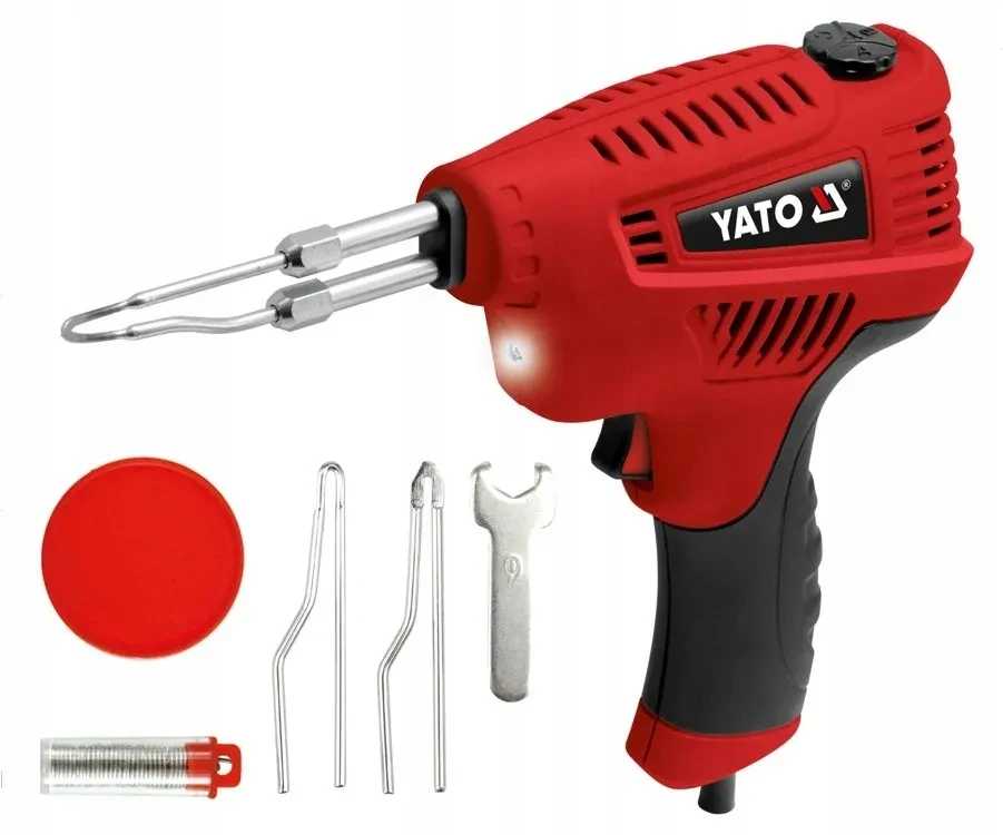 YATO YT-82451 200W Elektrická páječka LED pájka pájecí pistole sada