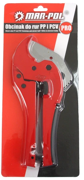 MAR-POL M55927 Nůžky na PVC trubky 42 mm, řezaní, střihání plastových trubek