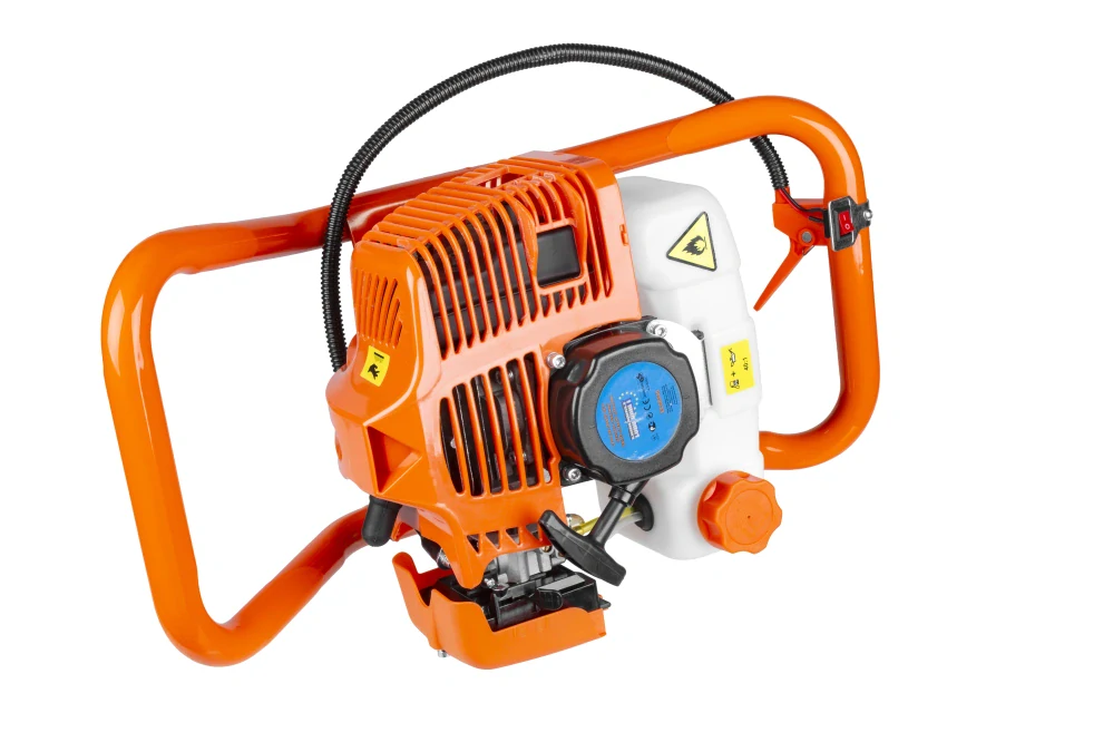 MAX ECGD540 MOTOROVÝ ZEMNÍ PŮDNÍ VRTÁK VRTÁNÍ DO ZEMĚ 3 vrtáky 100-200mm