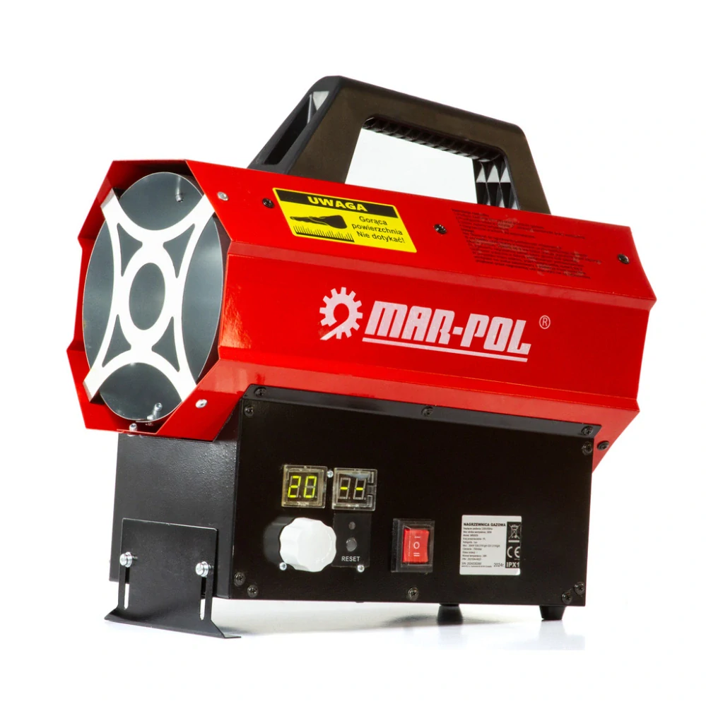 MAR-POL M80929 Plynový ohřívač vzduchu, TERMOSTAT topidlo 30W