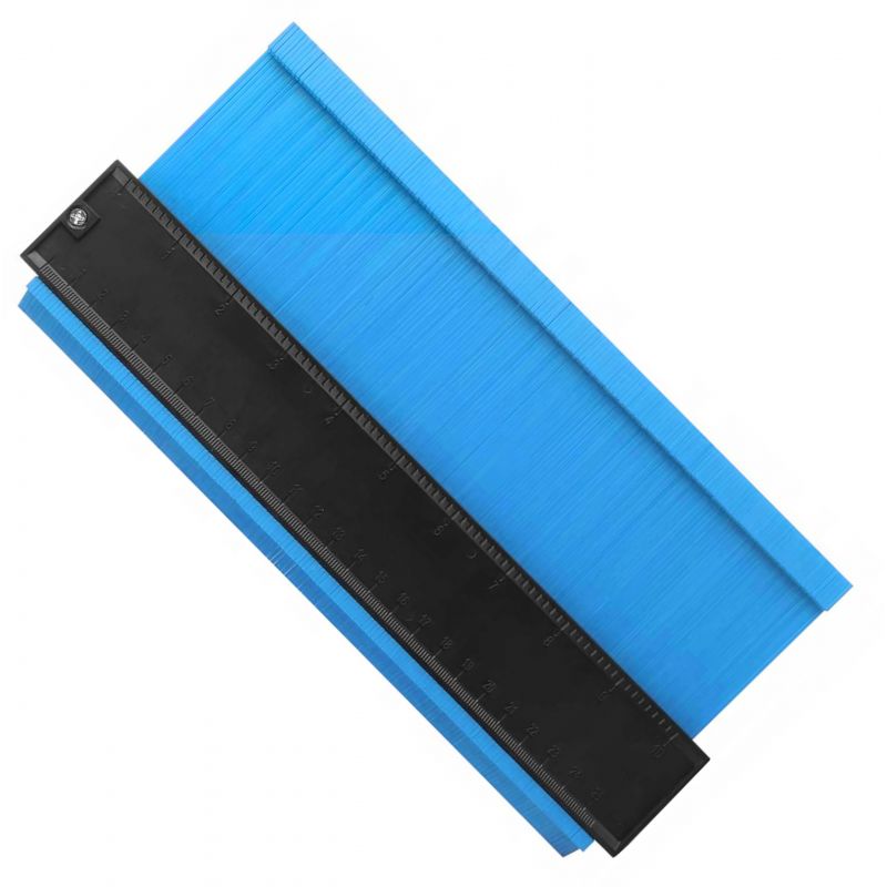 KRAFT&DELE KD10389 Univerzální šablona na obkreslení tvarů 520mm