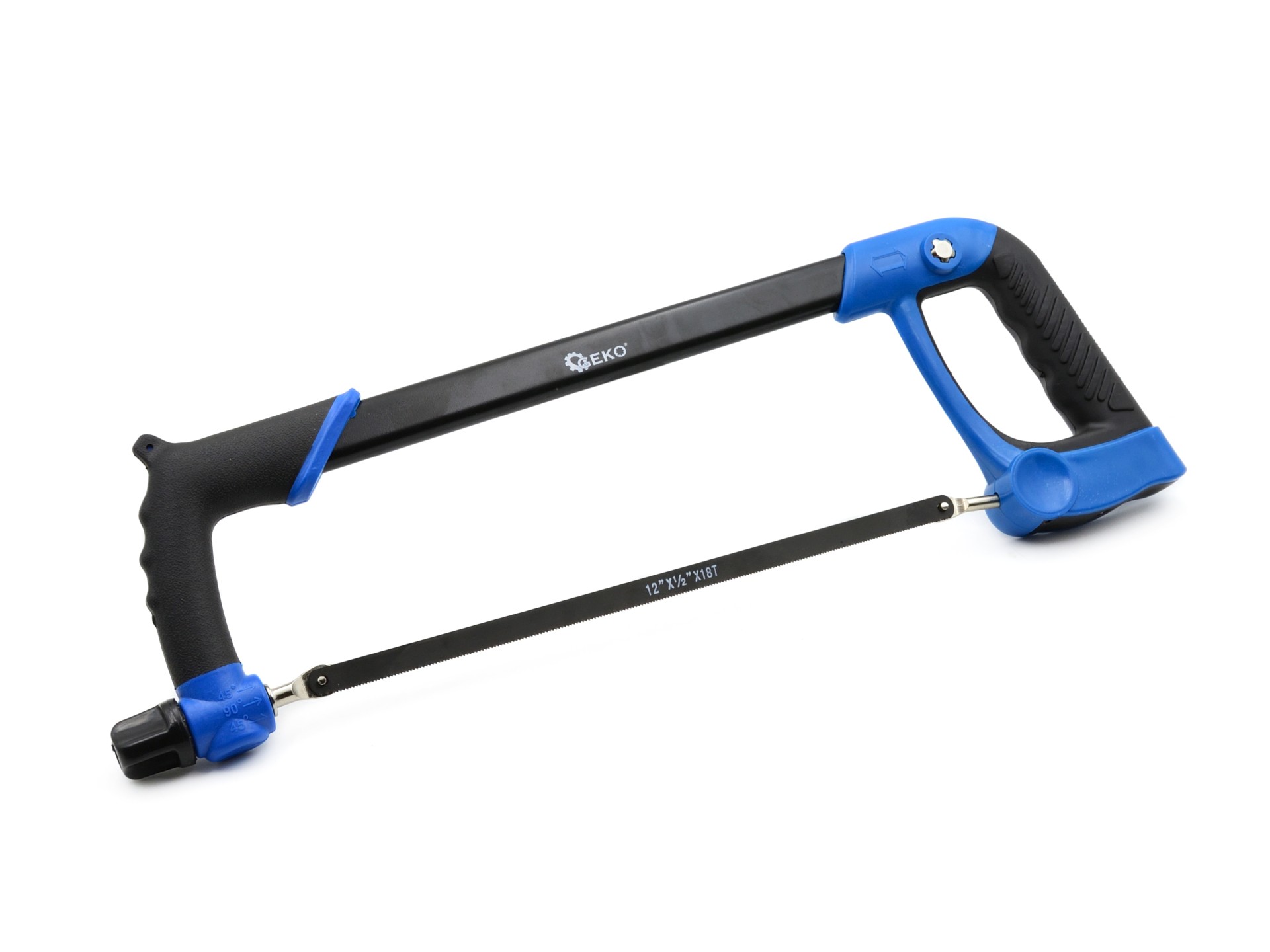 GEKO G33126 Oblouková luková ruční pila na kov 300mm pilka 3 čepele