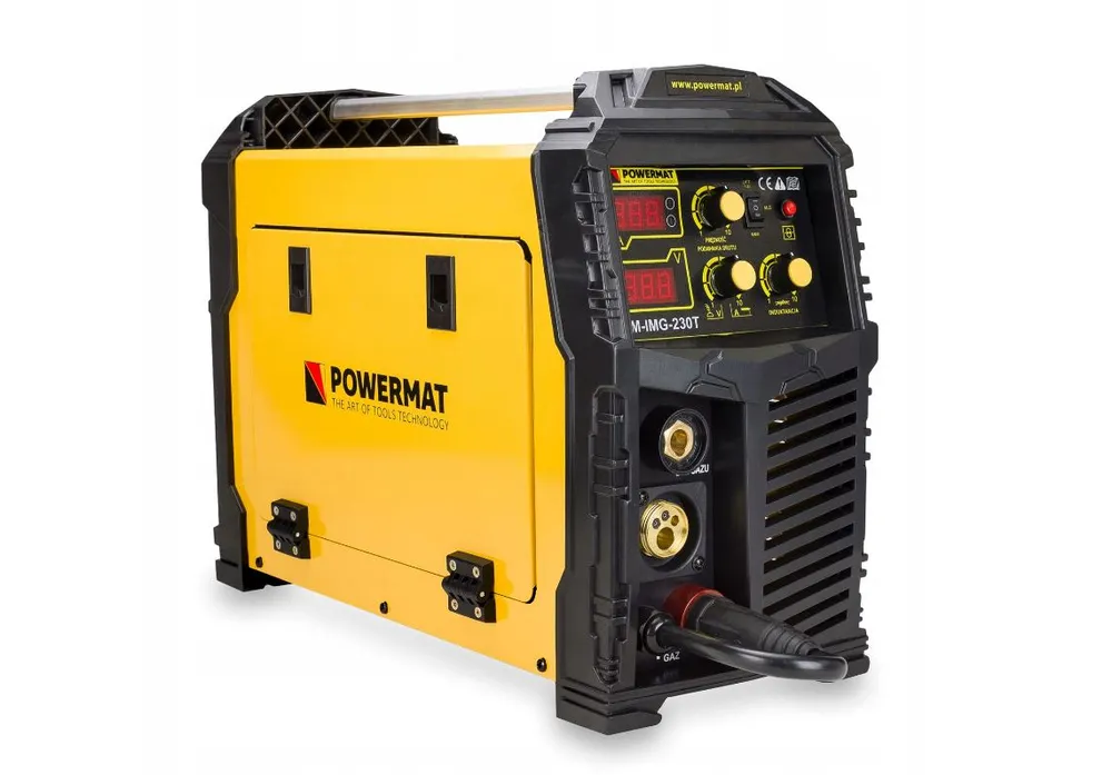 Powermat PM-IMG-230T INVERTOROVÁ SVÁŘEČKA MIG MAG TIG MMA 230A kukla sada