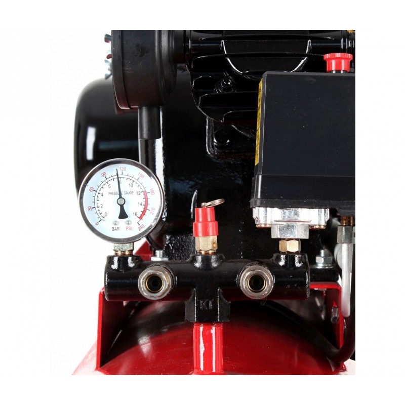 KRAFT&DELE KD1474 KOMPRESOR OLEJOVÝ 4,1kW 5,6HP 3 písty 230V 200L s odlučovačem 