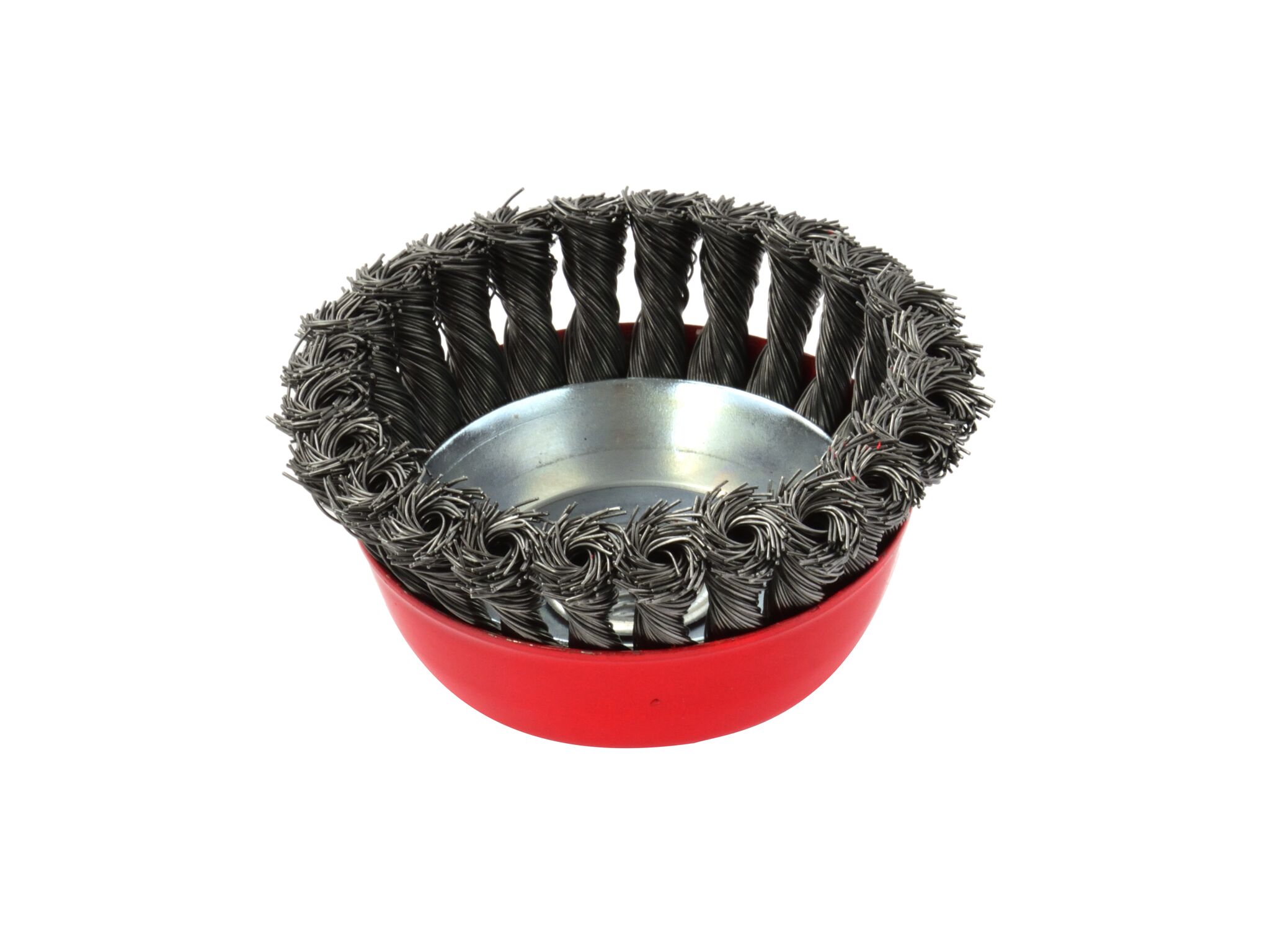 GEKO G00592 Drátěný kartáč na brusku, dráťák 100mm M14