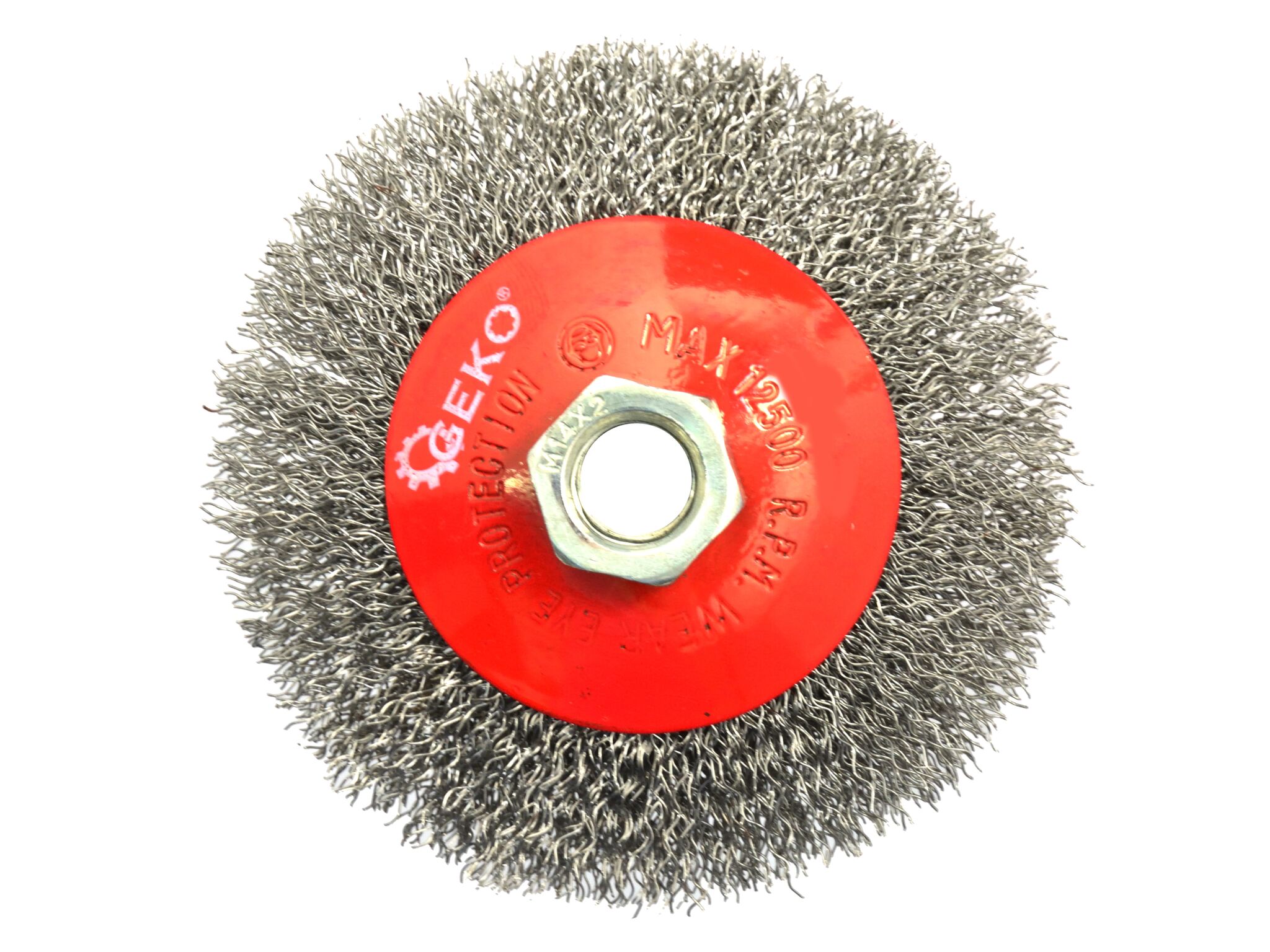 GEKO G00597 Drátěný rotační kartáč dráťák 100mm M14 