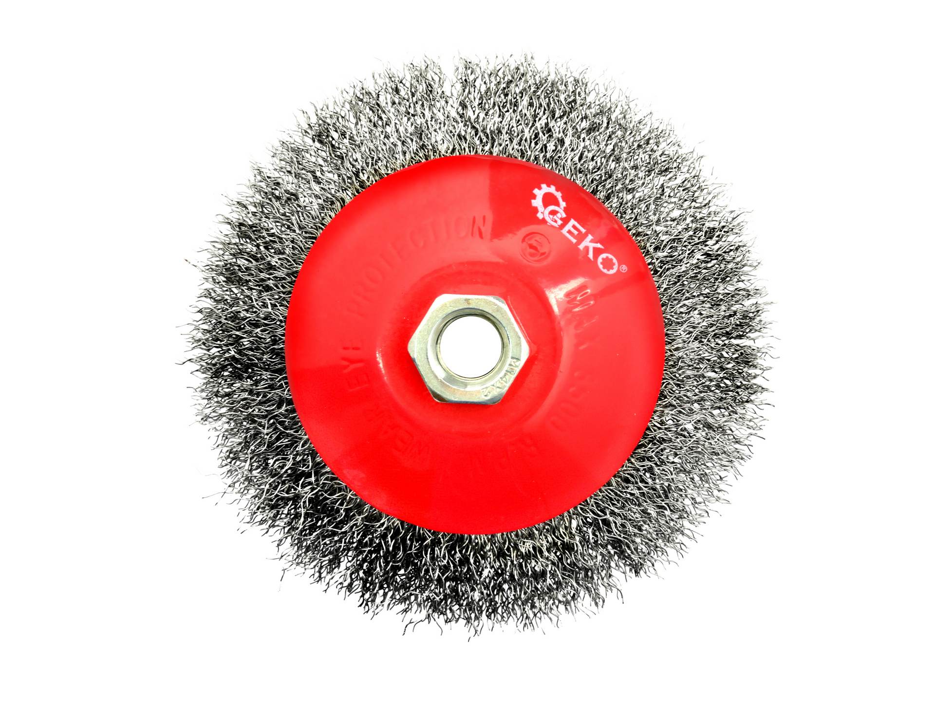 GEKO G00599 Drátěný rotační kartáč dráťák 125mm M14