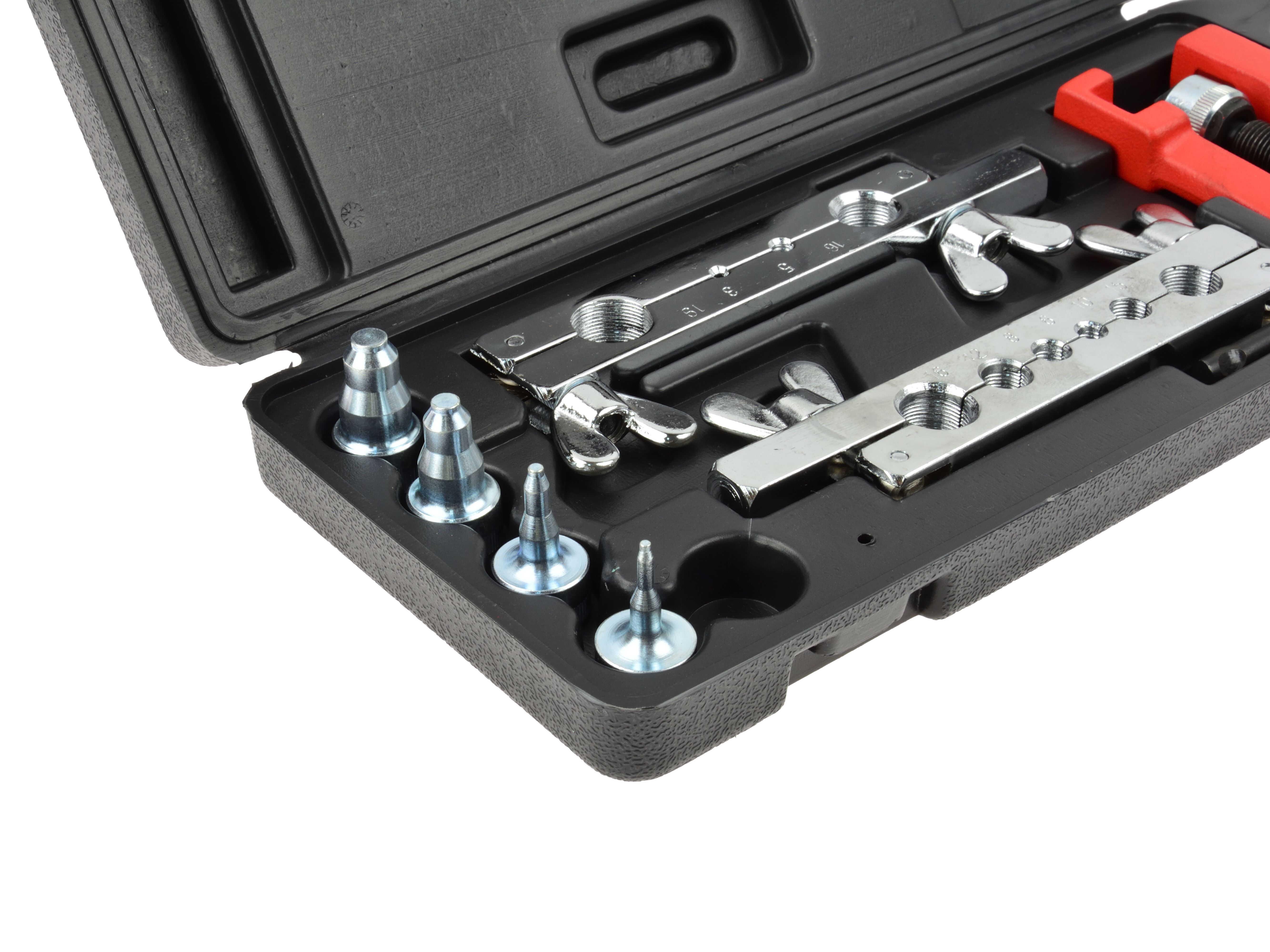 GEKO G02720 Sada na rozšiřování brzdových trubek 7ks pertlovací sada 3-19mm