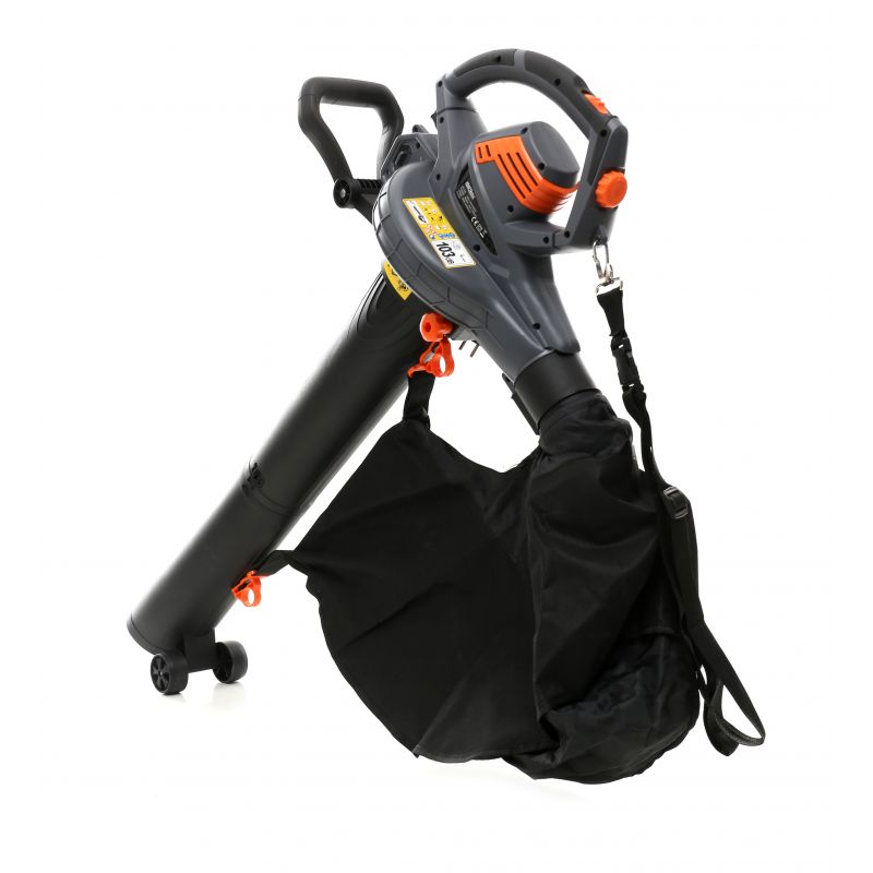Kraft&Dele KD5141 3600W Elektrický vysavač na listí foukač dmychadlo listí 45l